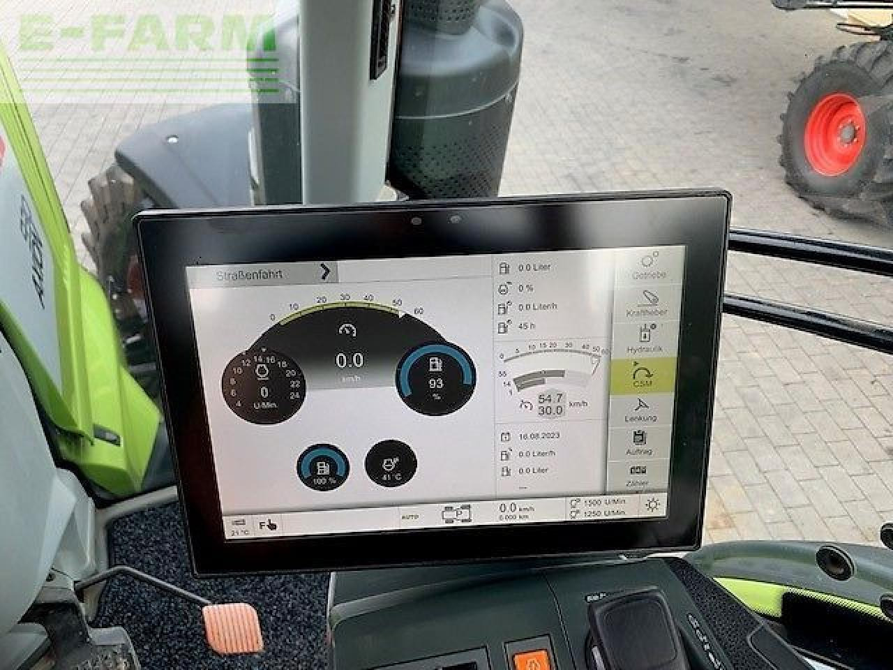 Traktors CLAAS axion 930 cmatic cebis CMATIC CEBIS: foto 16