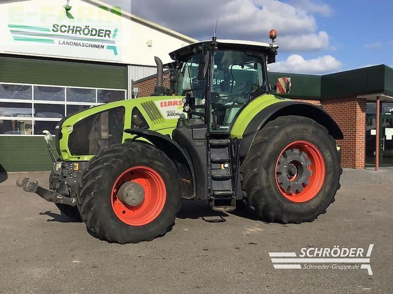 CLAAS axion 960 cmatic | rtk + s10 terminal - Traktors: foto 1 CLAAS axion 960 cmatic | rtk + s10 terminal - Traktors: foto 1