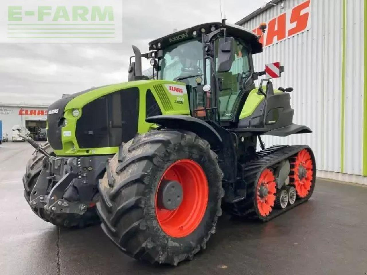 CLAAS axion 960 terratrac - Traktors: foto 1 CLAAS axion 960 terratrac - Traktors: foto 1