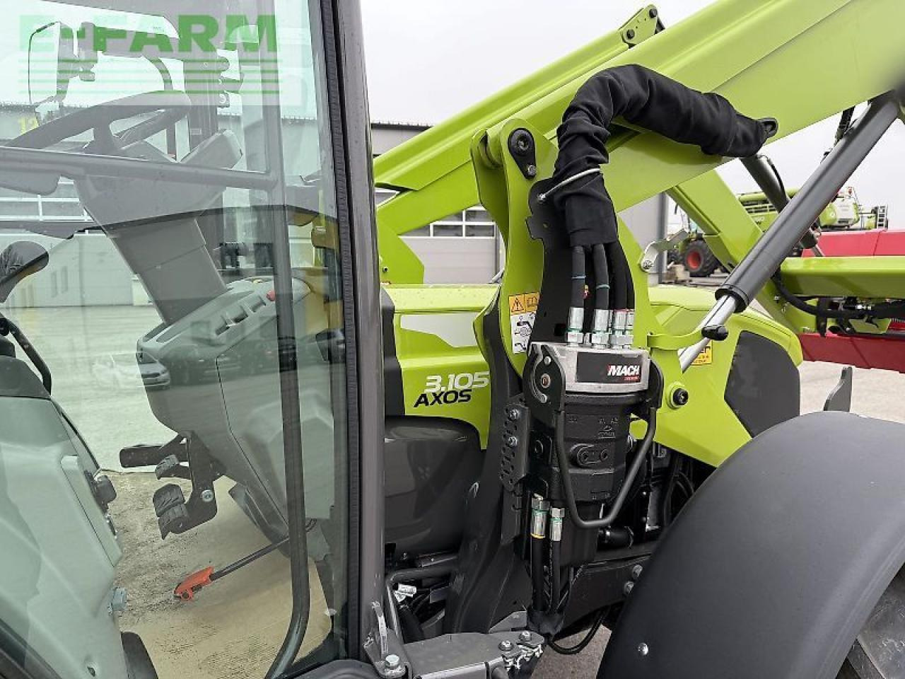 CLAAS axos 3.105 - Traktors: foto 3 CLAAS axos 3.105 - Traktors: foto 3