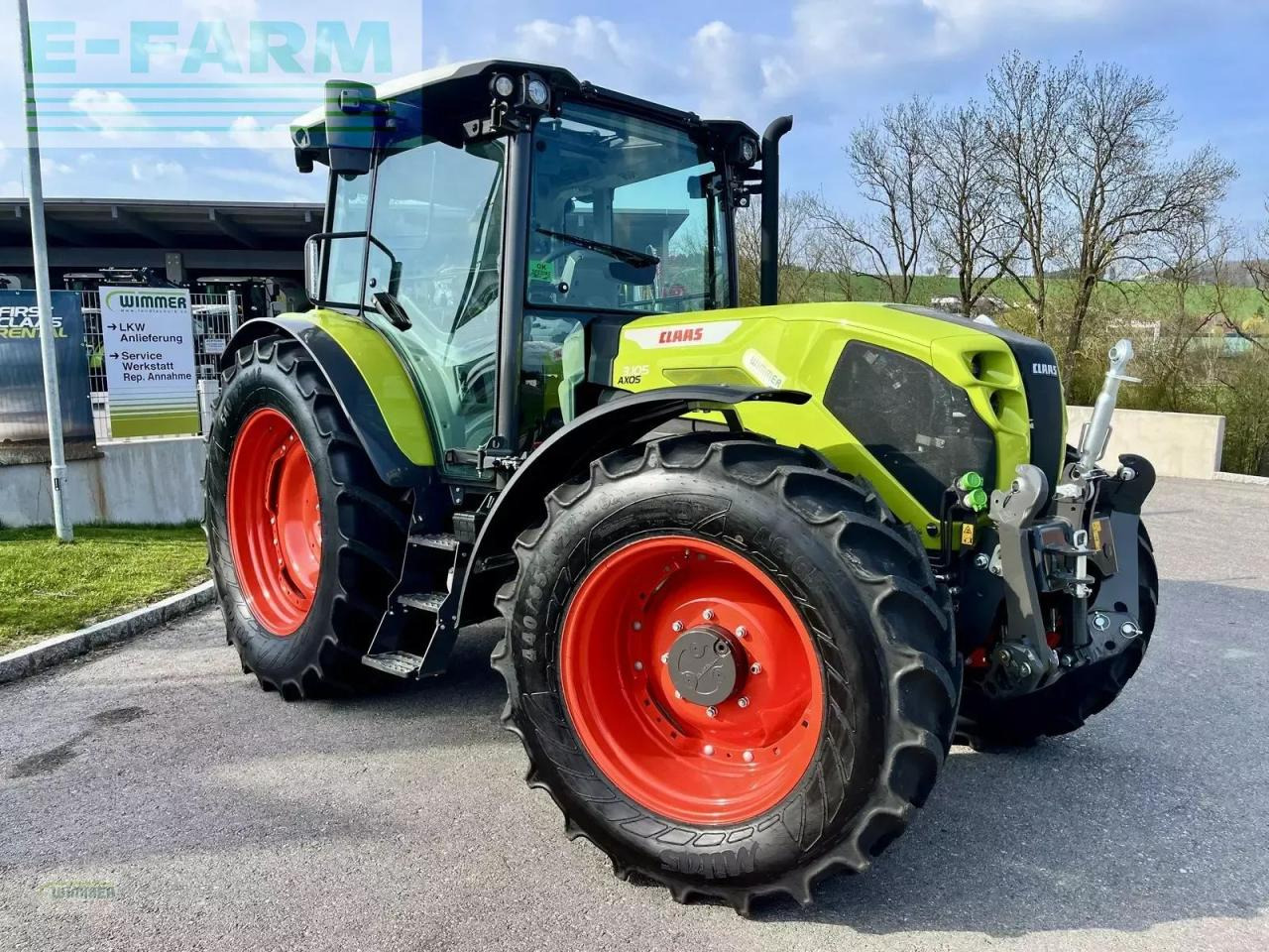 CLAAS axos 3.105 / lastschalt (axos 3) - Traktors: foto 1 CLAAS axos 3.105 / lastschalt (axos 3) - Traktors: foto 1