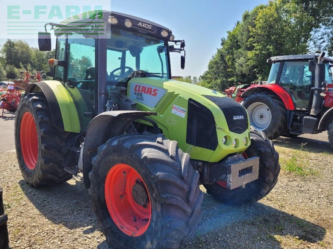 CLAAS axos 340 - Traktors: foto 5 CLAAS axos 340 - Traktors: foto 5