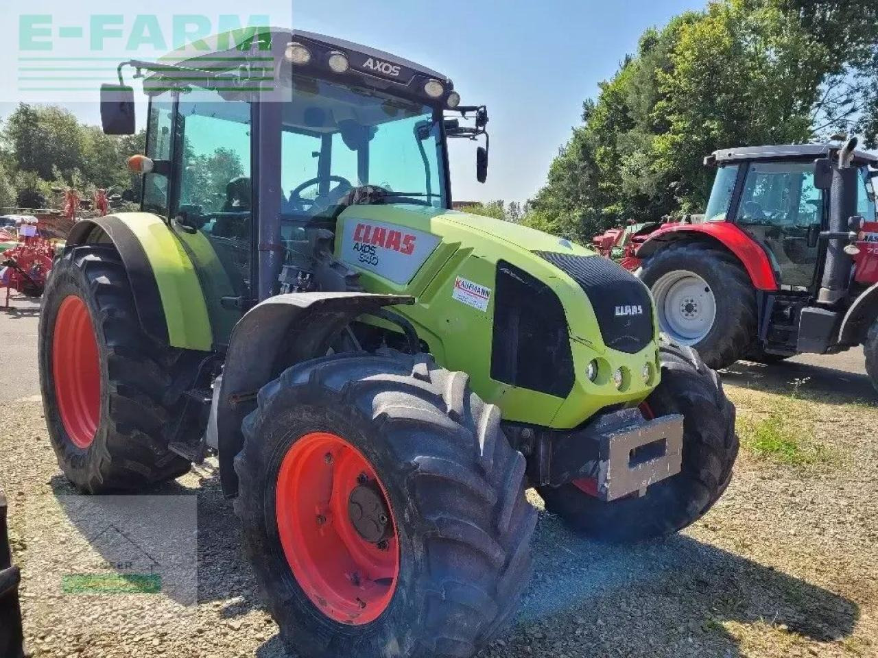 CLAAS axos 340 - Traktors: foto 5 CLAAS axos 340 - Traktors: foto 5