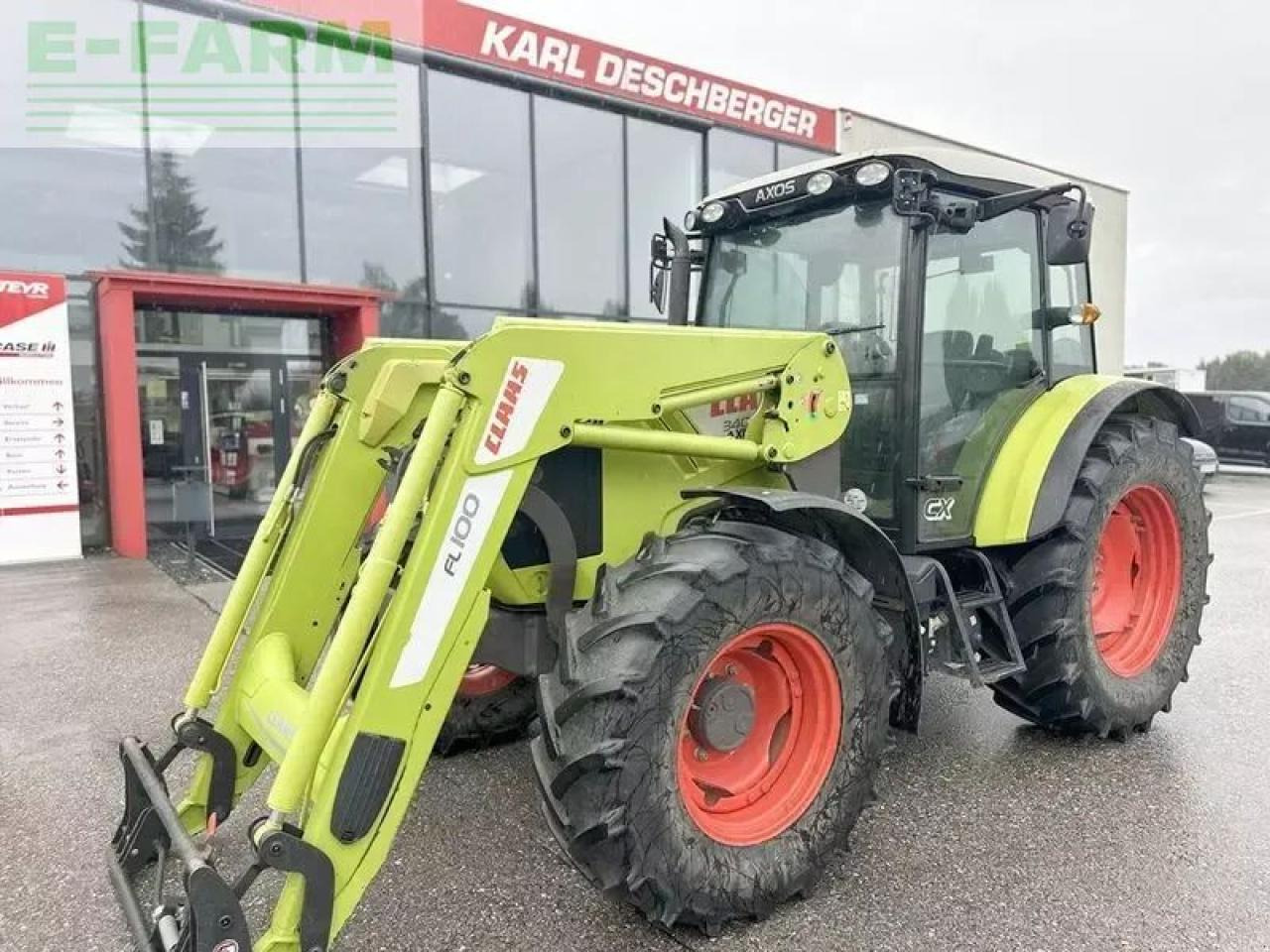 CLAAS axos 340 cx CX - Traktors: foto 2 CLAAS axos 340 cx CX - Traktors: foto 2