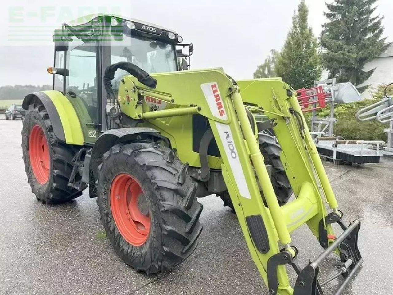 CLAAS axos 340 cx CX - Traktors: foto 3 CLAAS axos 340 cx CX - Traktors: foto 3