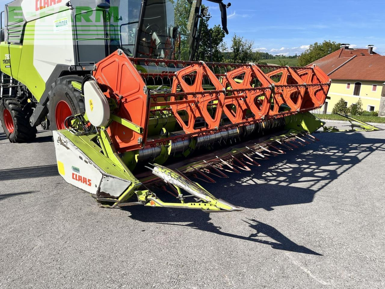 CLAAS c540 - Labības heders: foto 1 CLAAS c540 - Labības heders: foto 1