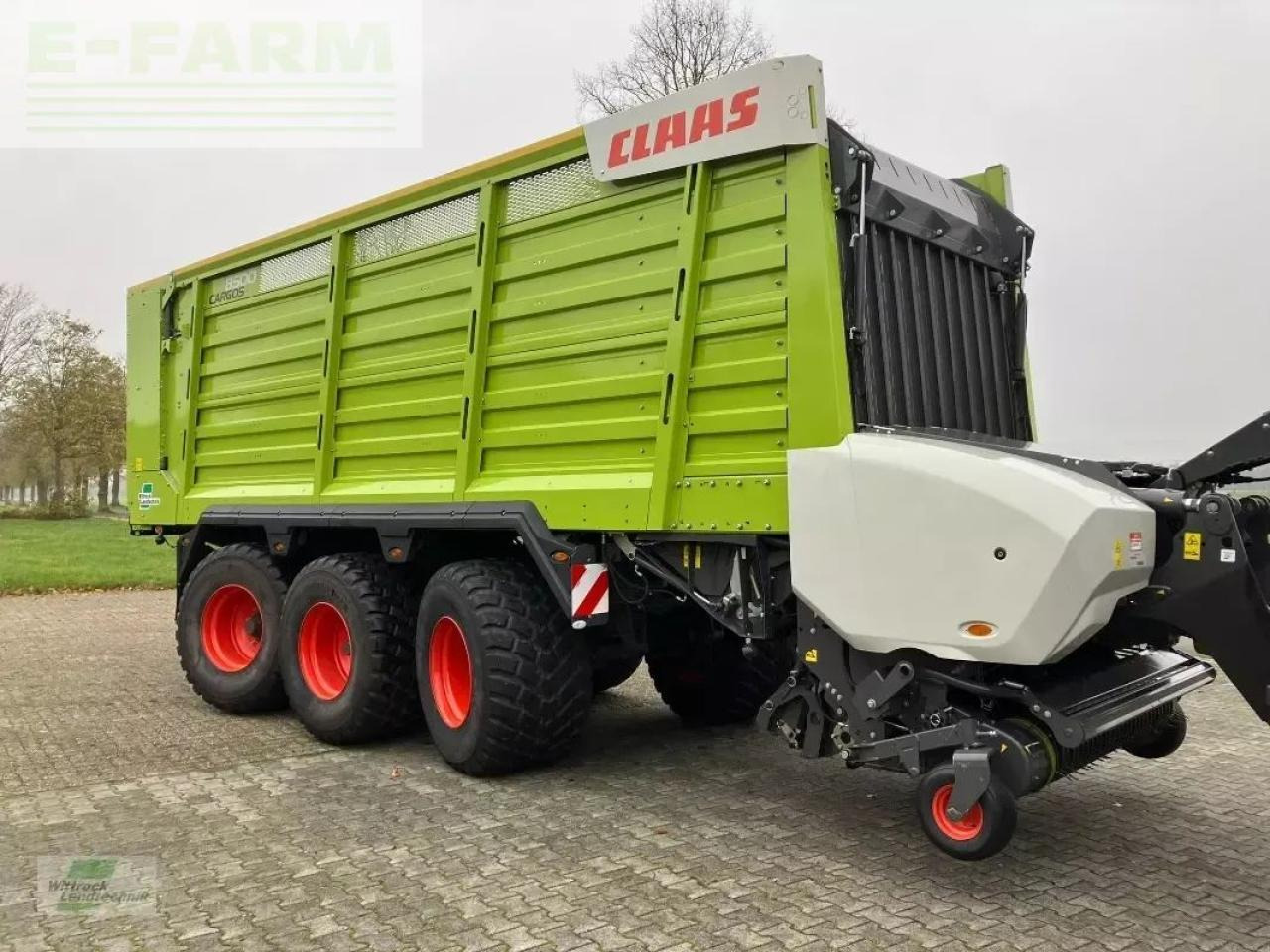 CLAAS cargos 8500 tridem - Savācējpiekabe: foto 1 CLAAS cargos 8500 tridem - Savācējpiekabe: foto 1