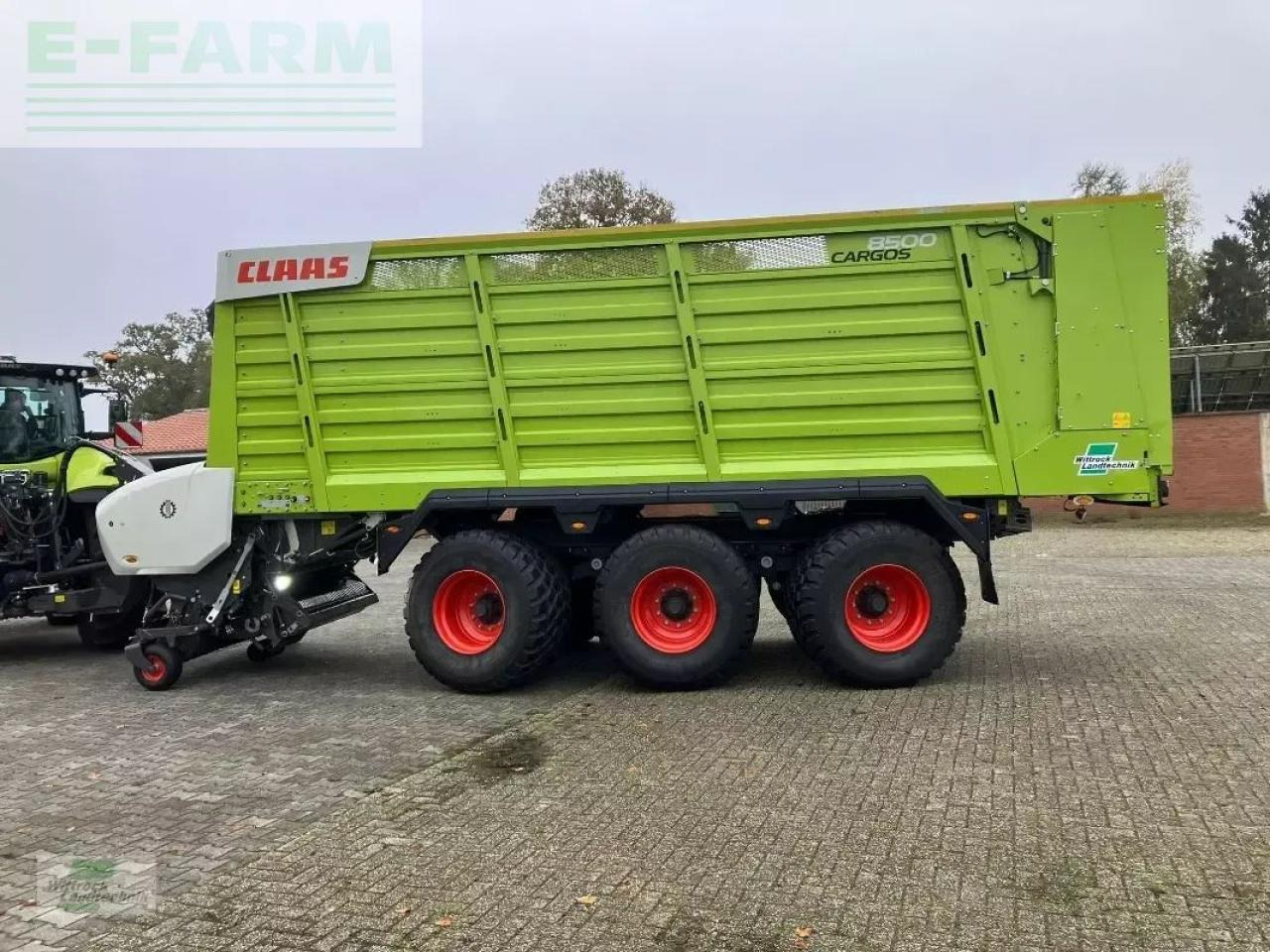 CLAAS cargos 8500 tridem - Savācējpiekabe: foto 5 CLAAS cargos 8500 tridem - Savācējpiekabe: foto 5
