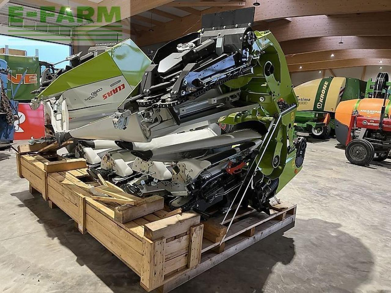 CLAAS corio 670 fc conspeed - 6 reihen - Lopbarības kombaina papildaprīkojums: foto 4 CLAAS corio 670 fc conspeed - 6 reihen - Lopbarības kombaina papildaprīkojums: foto 4