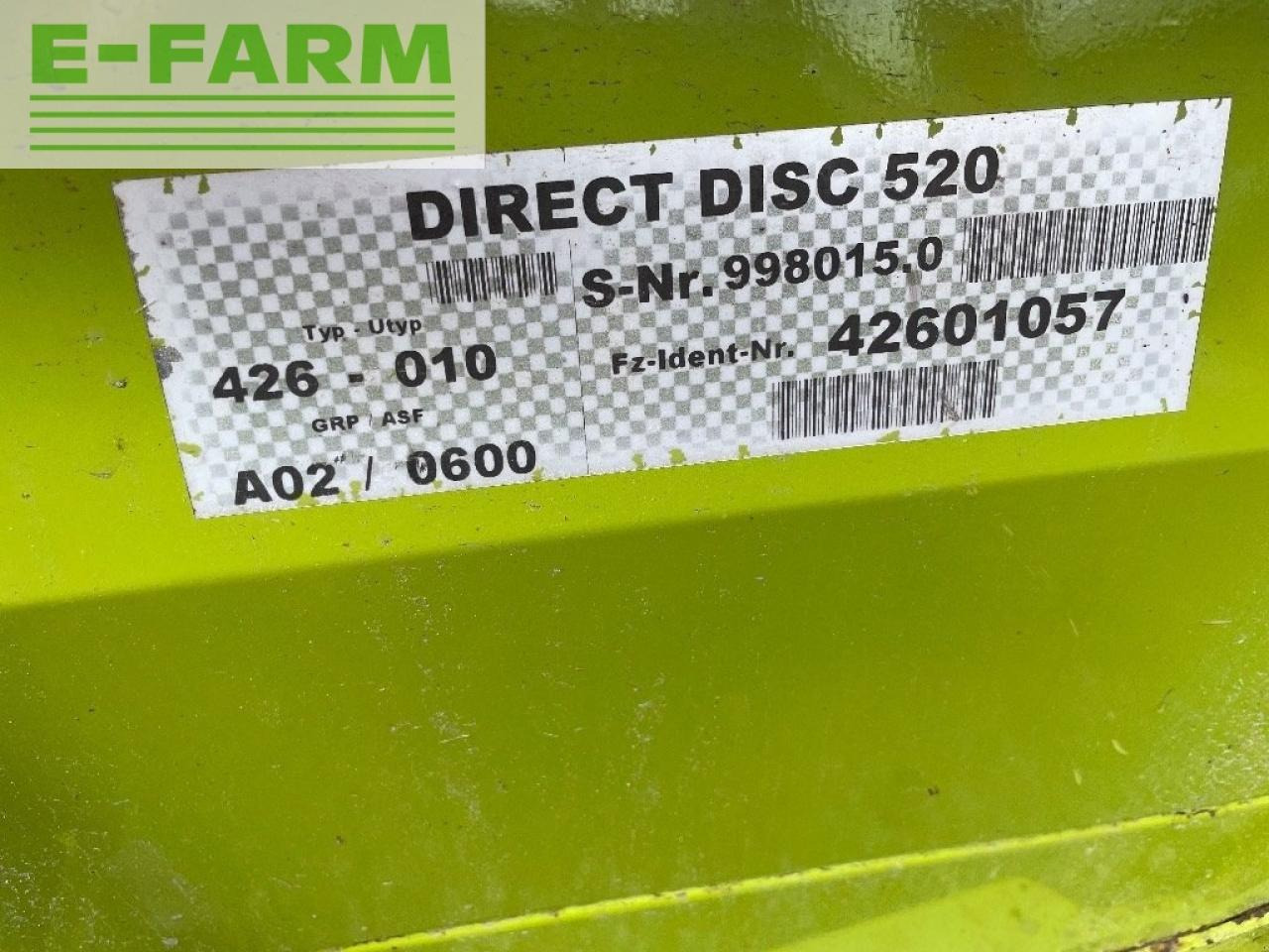 CLAAS direct disc 520 - Lopbarības kombaina papildaprīkojums: foto 5 CLAAS direct disc 520 - Lopbarības kombaina papildaprīkojums: foto 5