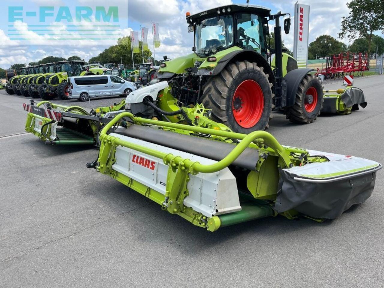 CLAAS disco 9200 c as autoswather + disco 3200 fc prof - Pļāvējs: foto 2 CLAAS disco 9200 c as autoswather + disco 3200 fc prof - Pļāvējs: foto 2