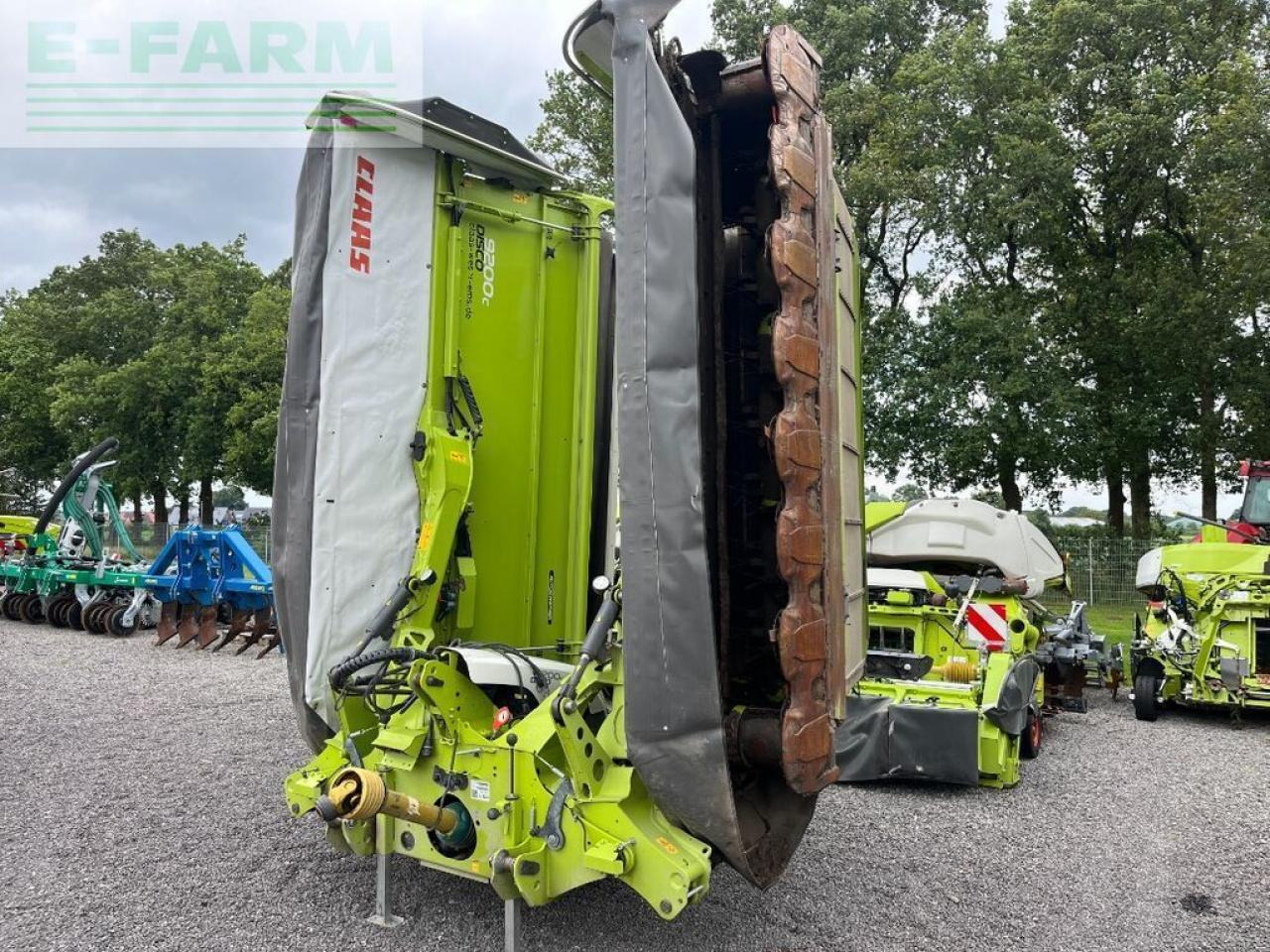 CLAAS disco 9200 c as autoswather + disco 3200 fc prof - Pļāvējs: foto 2 CLAAS disco 9200 c as autoswather + disco 3200 fc prof - Pļāvējs: foto 2