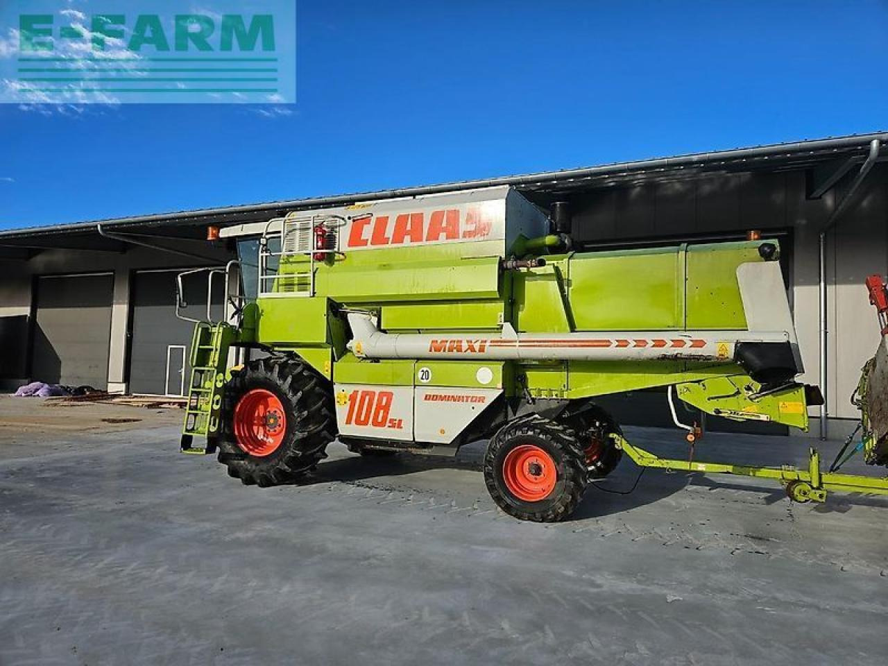 CLAAS dominator 108 sl maxi "gepflegte maschine" - Labības kombains: foto 3 CLAAS dominator 108 sl maxi "gepflegte maschine" - Labības kombains: foto 3