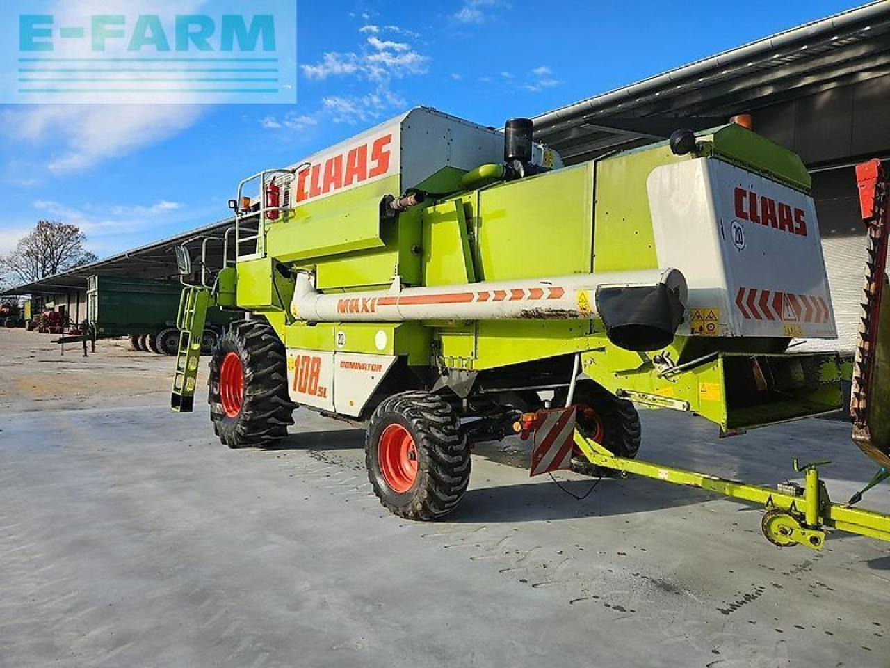 CLAAS dominator 108 sl maxi "gepflegte maschine" - Labības kombains: foto 4 CLAAS dominator 108 sl maxi "gepflegte maschine" - Labības kombains: foto 4