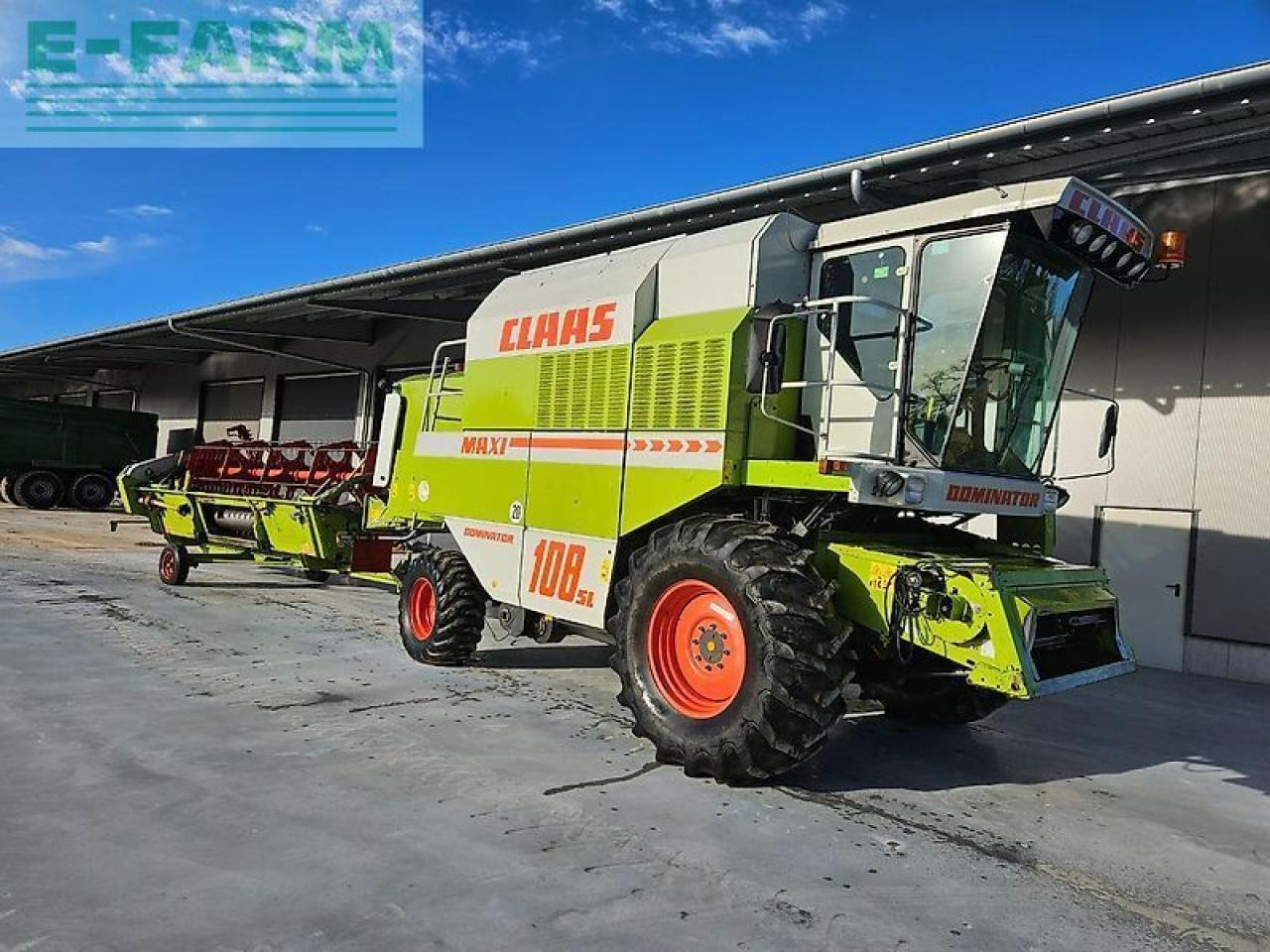 CLAAS dominator 108 sl maxi "gepflegte maschine" - Labības kombains: foto 5 CLAAS dominator 108 sl maxi "gepflegte maschine" - Labības kombains: foto 5
