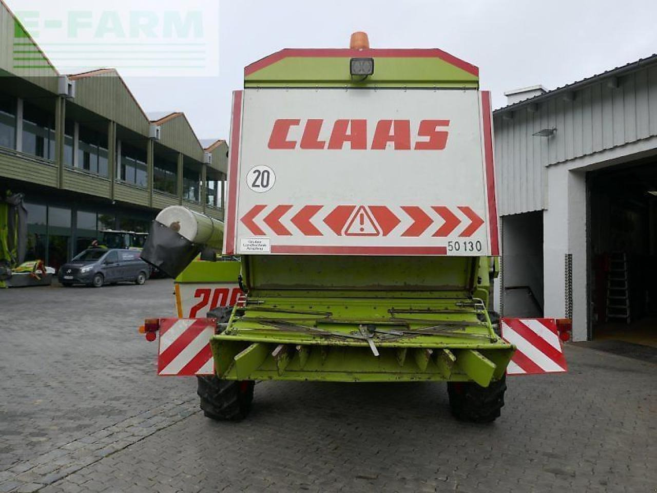 CLAAS dominator 208 mega - Labības kombains: foto 4 CLAAS dominator 208 mega - Labības kombains: foto 4