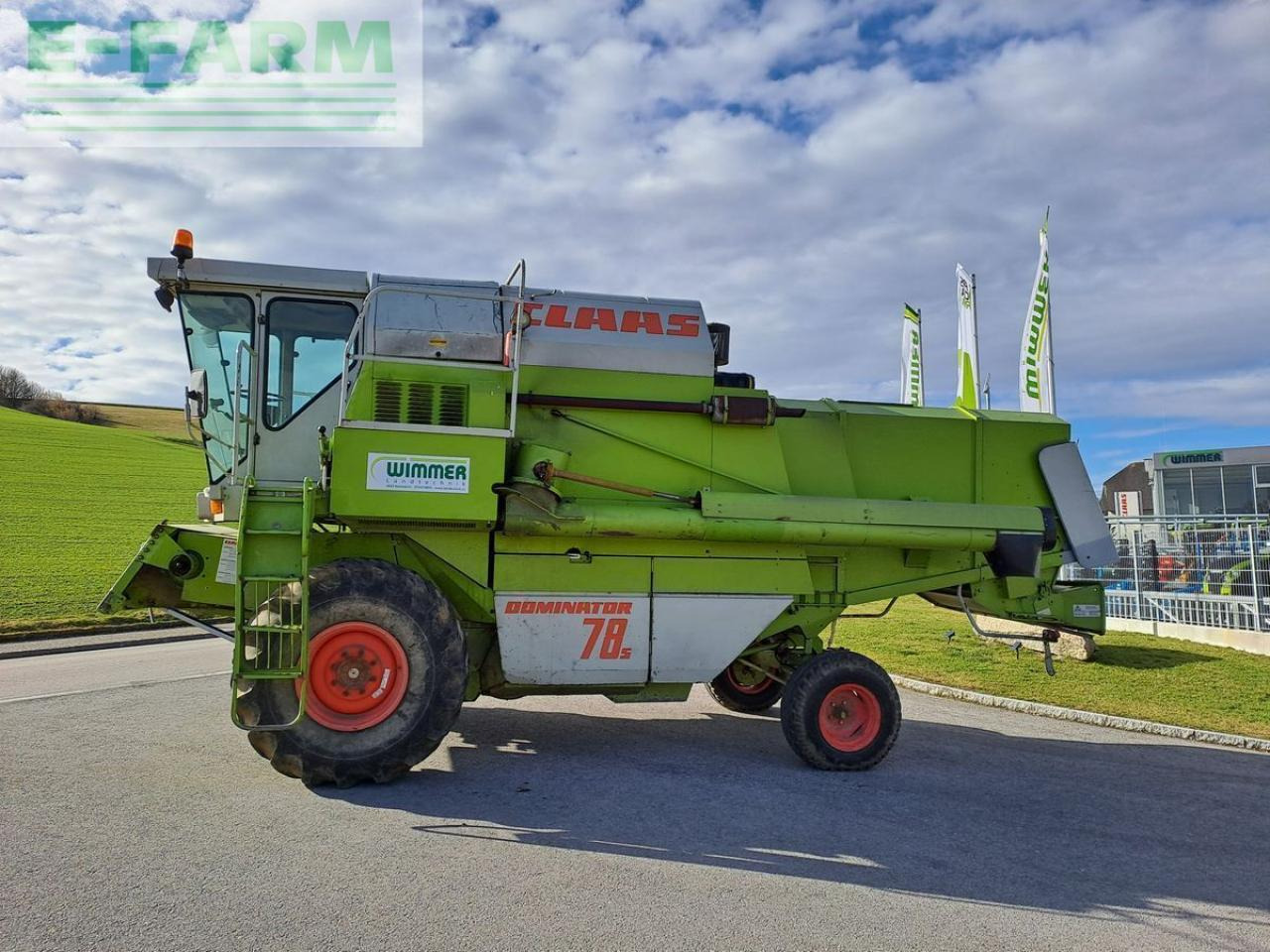 CLAAS dominator 78s - (gebrauchter dominator 78) - Labības kombains: foto 2 CLAAS dominator 78s - (gebrauchter dominator 78) - Labības kombains: foto 2