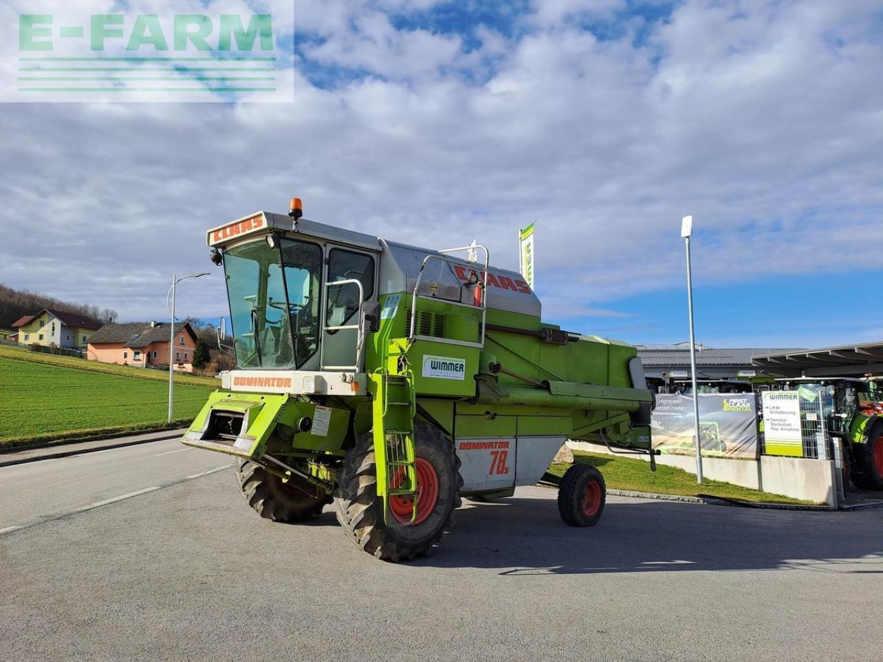 CLAAS dominator 78s - (gebrauchter dominator 78) - Labības kombains: foto 1 CLAAS dominator 78s - (gebrauchter dominator 78) - Labības kombains: foto 1