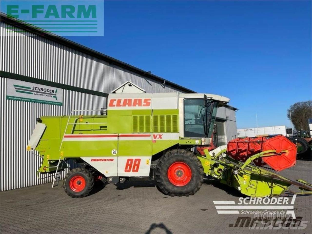 CLAAS dominator 88 vx - Labības kombains: foto 3 CLAAS dominator 88 vx - Labības kombains: foto 3