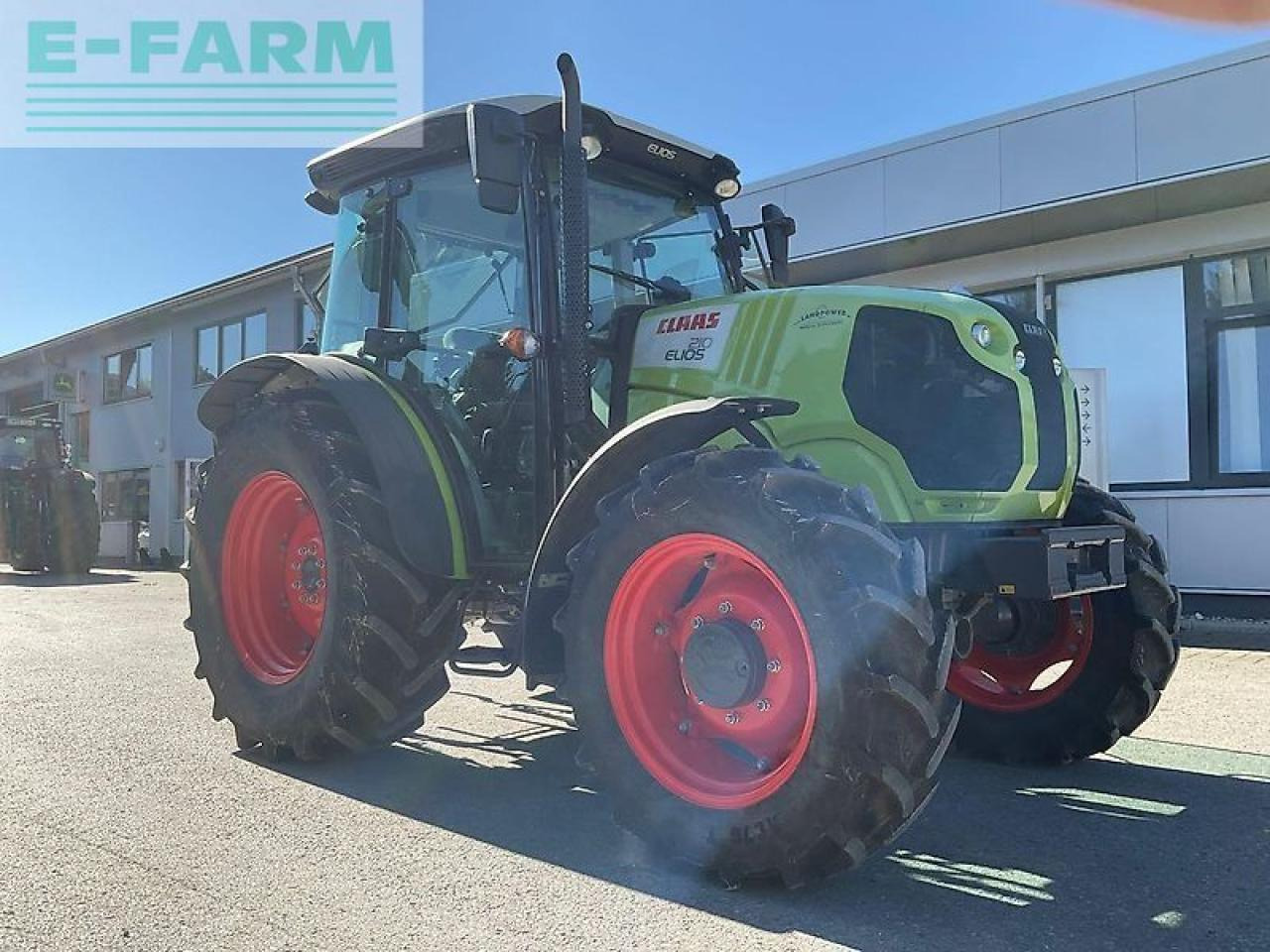 CLAAS elios 210 - Traktors: foto 1 CLAAS elios 210 - Traktors: foto 1