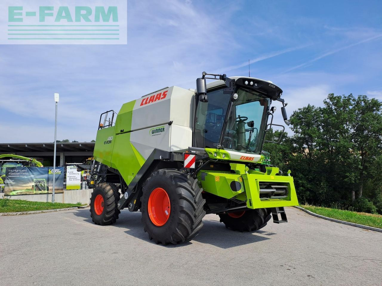 CLAAS evion 410 - Labības kombains: foto 5 CLAAS evion 410 - Labības kombains: foto 5