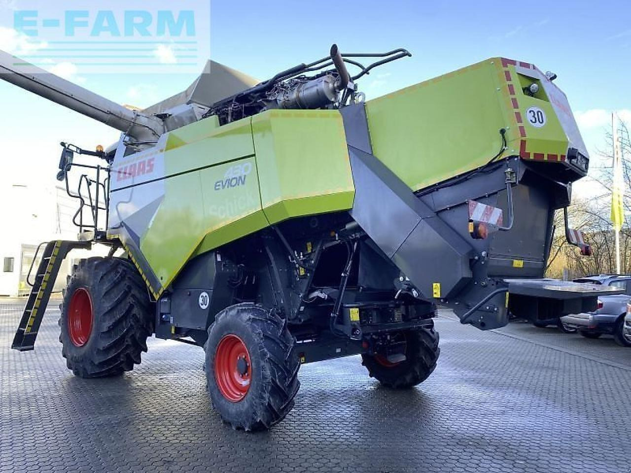 CLAAS evion 430+cerio 620+tw - Labības kombains: foto 4 CLAAS evion 430+cerio 620+tw - Labības kombains: foto 4