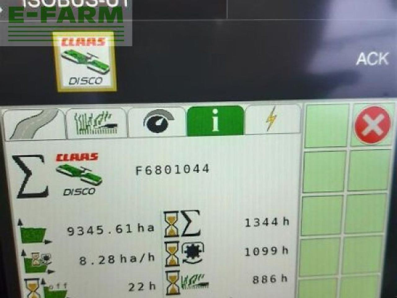 Pļāvējs CLAAS gebr. mähwerk disco 1100 c: foto 28