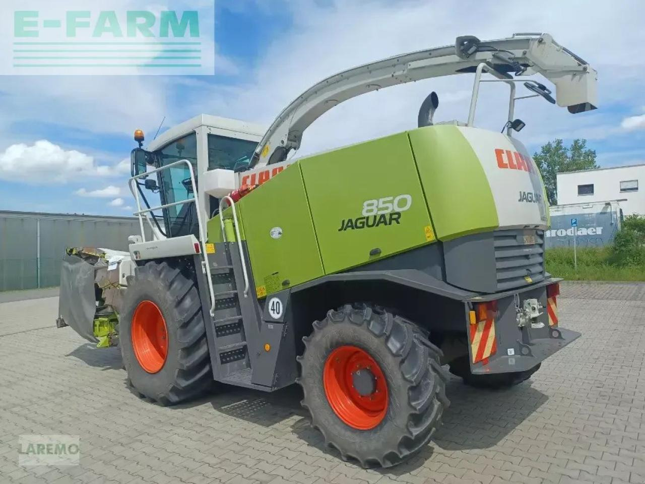 CLAAS jaguar 850 speedstar - 4-trac - Lopbarības kombains: foto 3 CLAAS jaguar 850 speedstar - 4-trac - Lopbarības kombains: foto 3