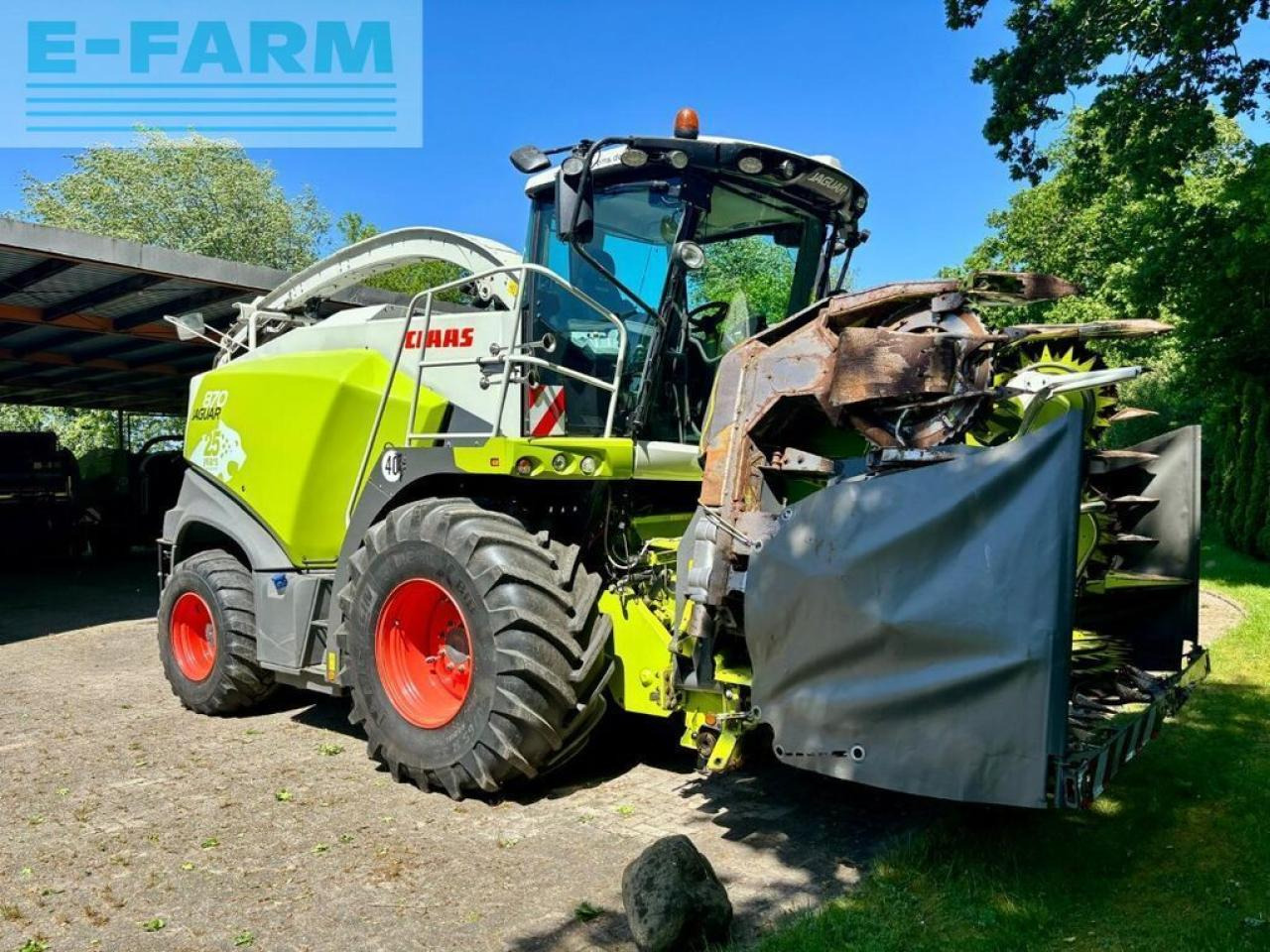 CLAAS jaguar 870 (496), orbis 600 sd, pu 300 profi con - Lopbarības kombains: foto 2 CLAAS jaguar 870 (496), orbis 600 sd, pu 300 profi con - Lopbarības kombains: foto 2