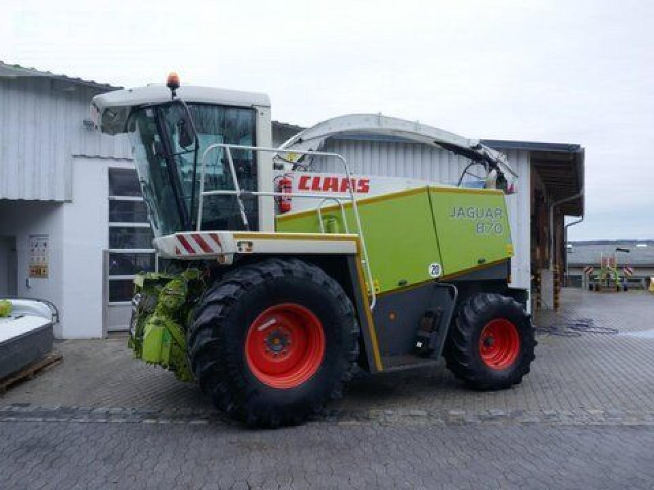CLAAS jaguar 870 - Lopbarības kombains: foto 1 CLAAS jaguar 870 - Lopbarības kombains: foto 1