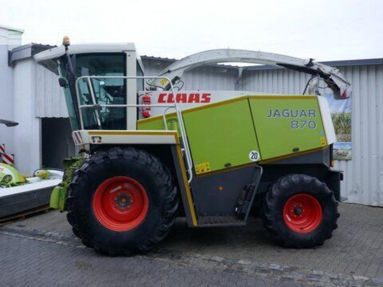 CLAAS jaguar 870 - Lopbarības kombains: foto 5 CLAAS jaguar 870 - Lopbarības kombains: foto 5
