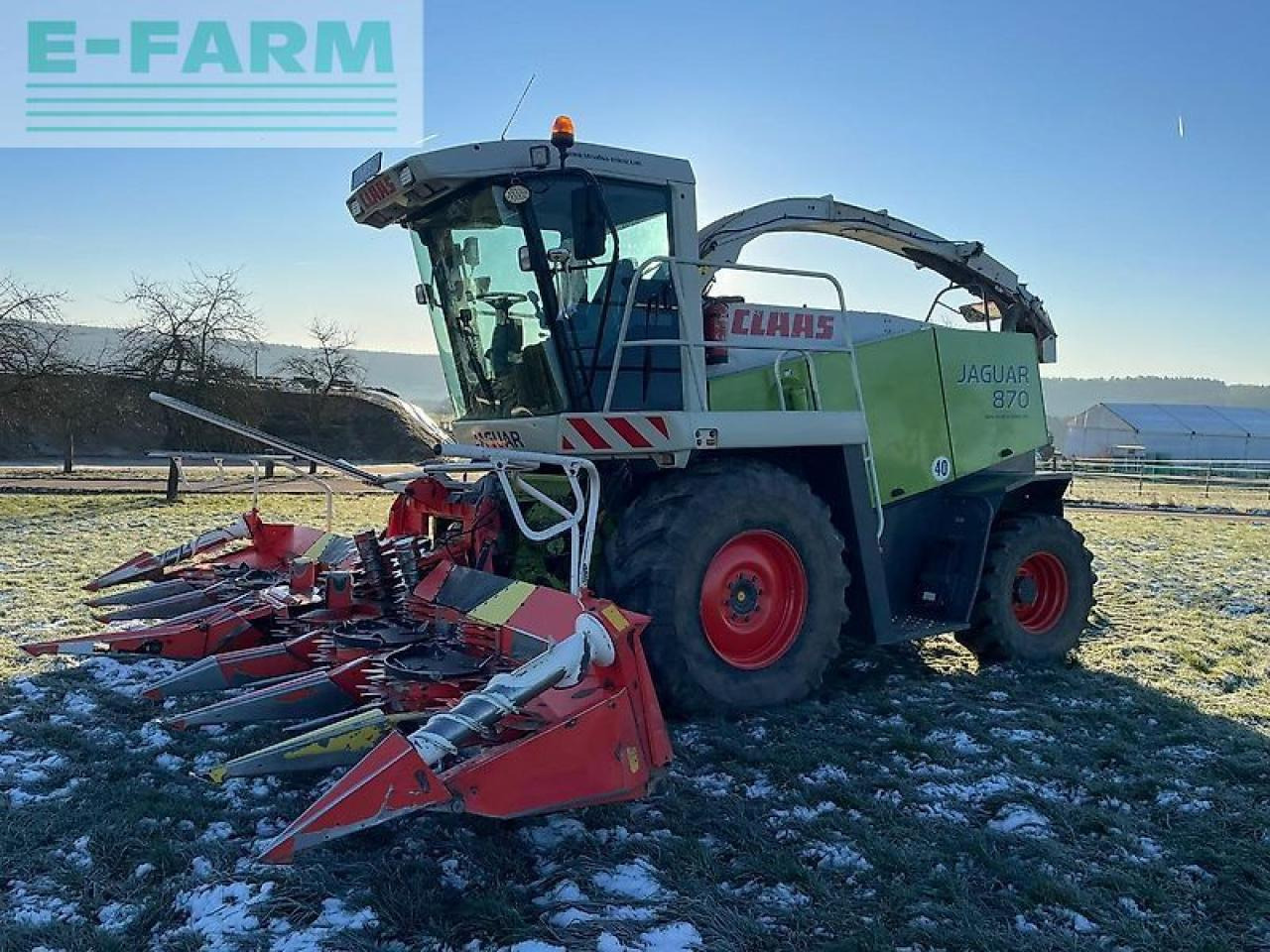 CLAAS jaguar 870 speedstar + kemper 360 plus + pick-up top! - Lopbarības kombains: foto 5 CLAAS jaguar 870 speedstar + kemper 360 plus + pick-up top! - Lopbarības kombains: foto 5