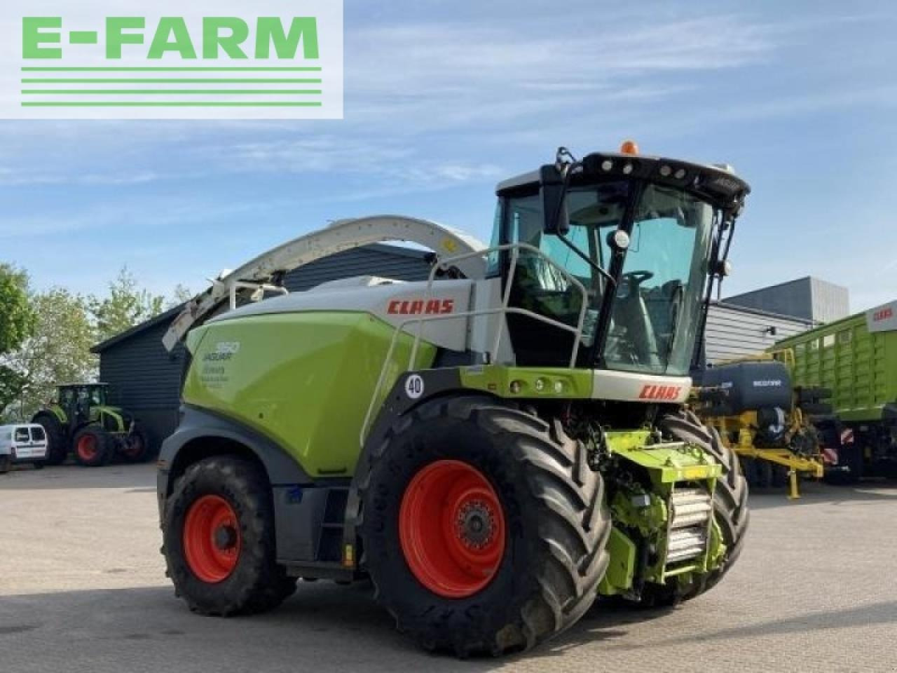 CLAAS jaguar 950 - Lopbarības kombaina papildaprīkojums: foto 5 CLAAS jaguar 950 - Lopbarības kombaina papildaprīkojums: foto 5
