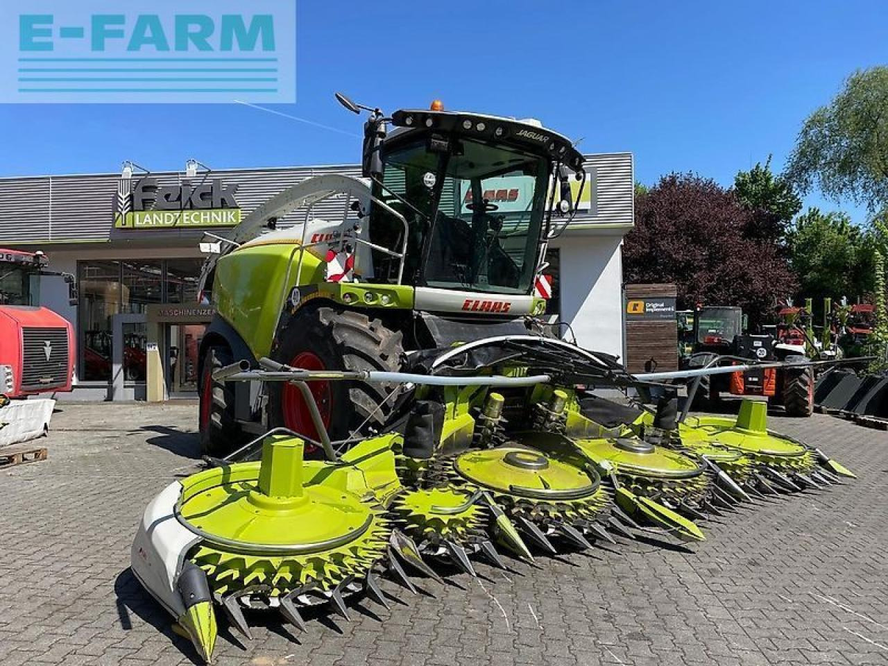 CLAAS jaguar 950 e5 - Lopbarības kombains: foto 1 CLAAS jaguar 950 e5 - Lopbarības kombains: foto 1