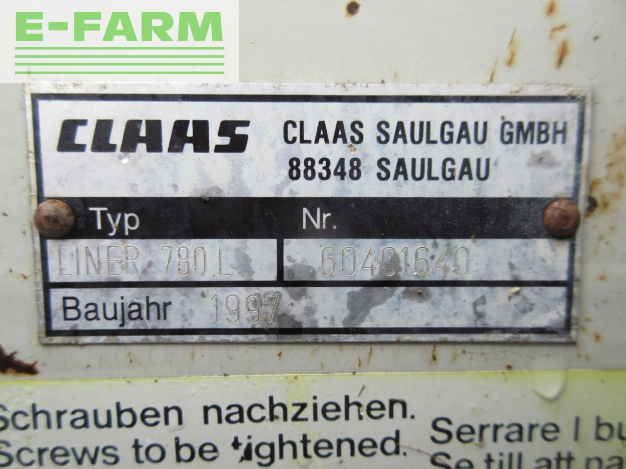 CLAAS l 780 l - Vālotājs/ Ārdītājs: foto 5 CLAAS l 780 l - Vālotājs/ Ārdītājs: foto 5
