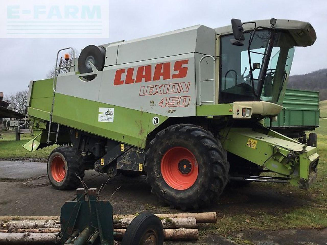 CLAAS lexion 450 - Labības kombains: foto 5 CLAAS lexion 450 - Labības kombains: foto 5