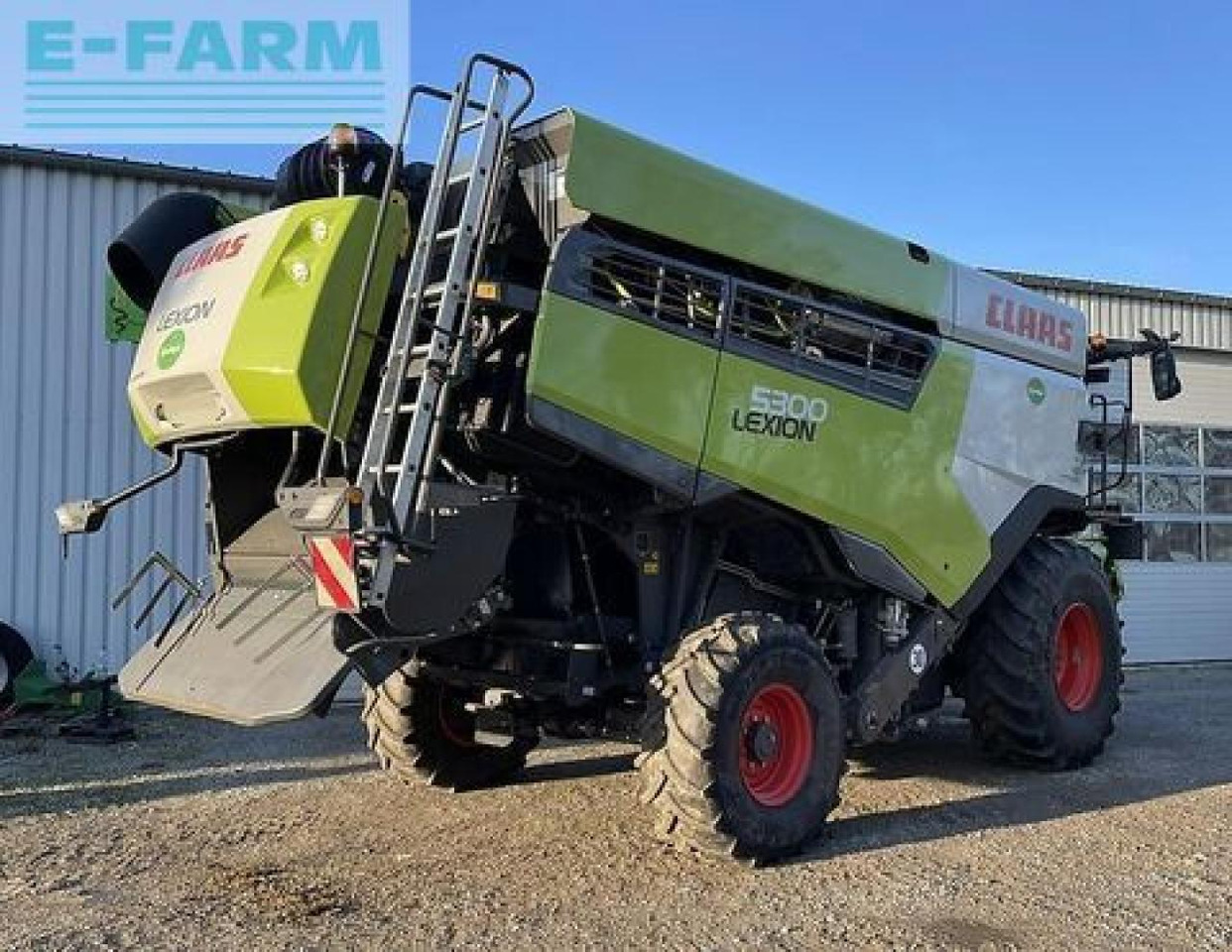 CLAAS lexion 5300 - Labības kombains: foto 4 CLAAS lexion 5300 - Labības kombains: foto 4