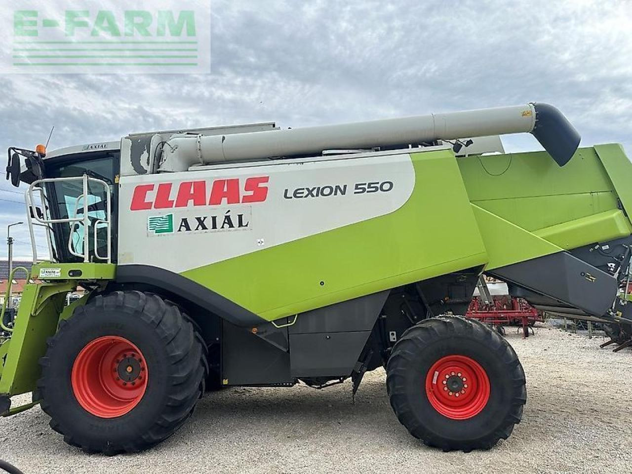 Labības kombains CLAAS lexion 550: foto 8