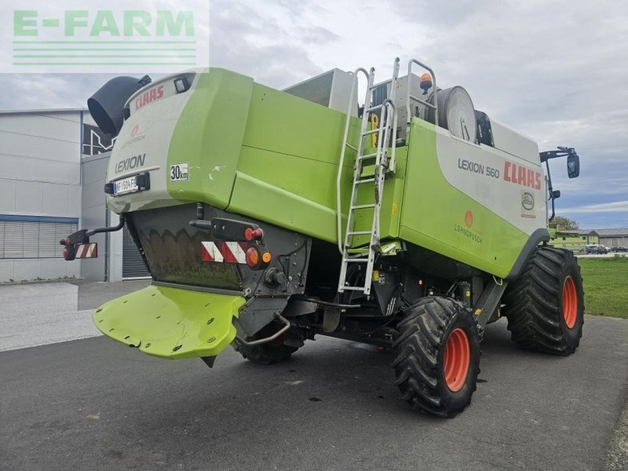CLAAS lexion 560 - Labības kombains: foto 5 CLAAS lexion 560 - Labības kombains: foto 5