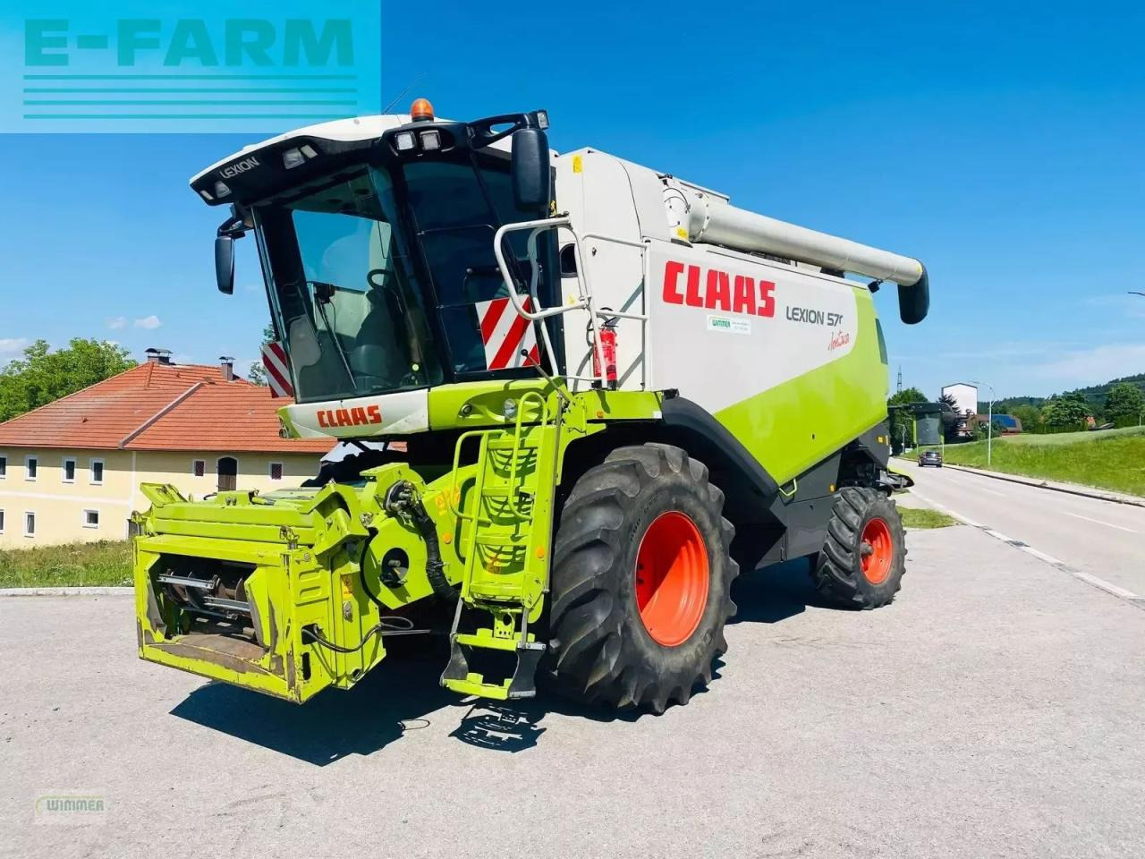 CLAAS lexion 570 montana - Labības kombains: foto 1 CLAAS lexion 570 montana - Labības kombains: foto 1