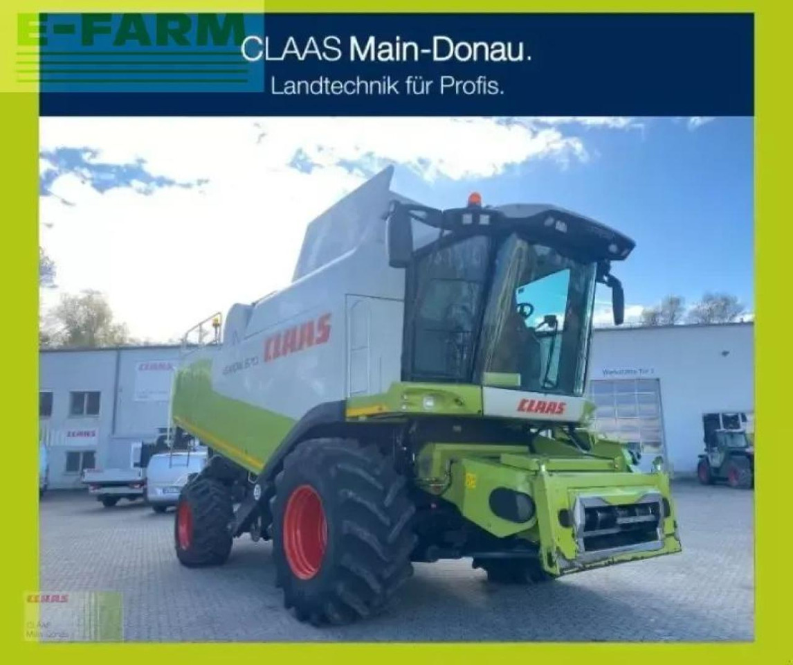 CLAAS lexion 570 + v750 + tw - Labības kombains: foto 1 CLAAS lexion 570 + v750 + tw - Labības kombains: foto 1