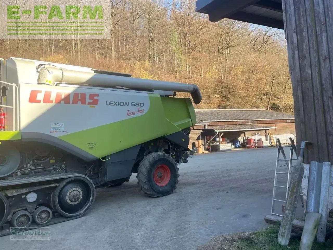 CLAAS lexion 580 - Labības kombains: foto 2 CLAAS lexion 580 - Labības kombains: foto 2