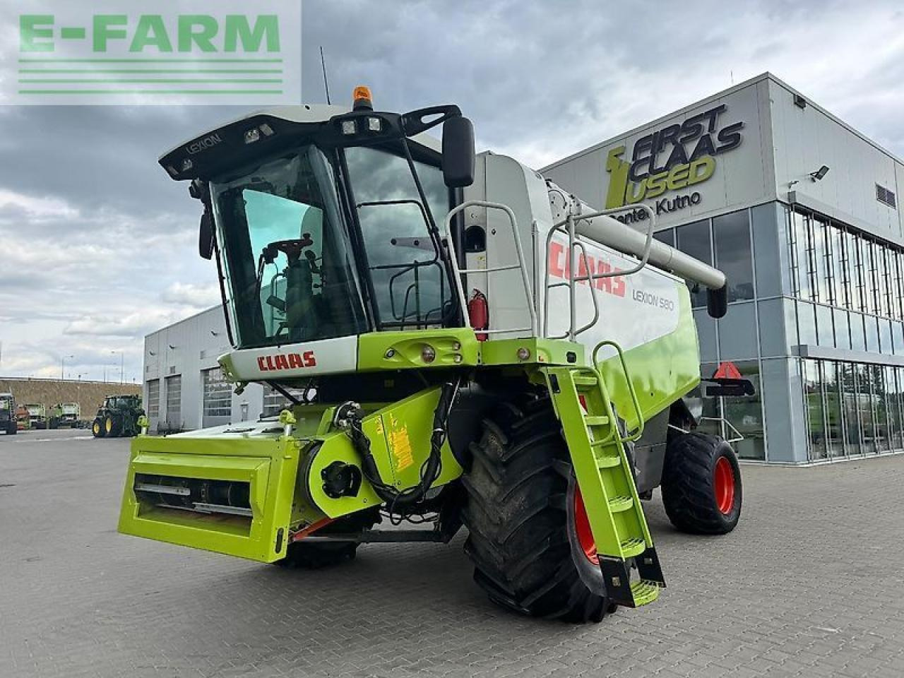 CLAAS lexion 580 - Labības kombains: foto 3 CLAAS lexion 580 - Labības kombains: foto 3