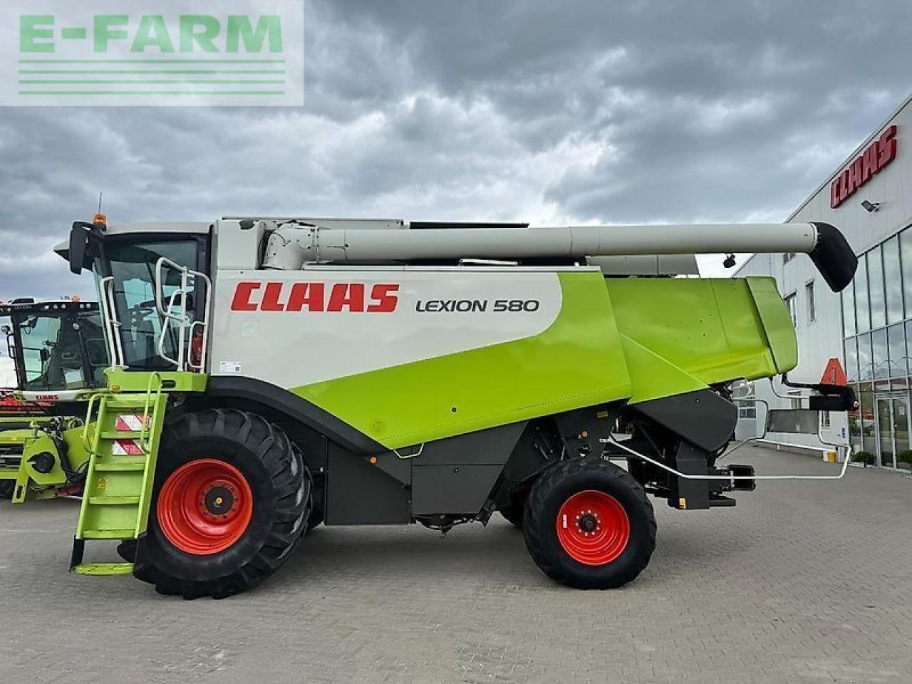 CLAAS lexion 580 - Labības kombains: foto 4 CLAAS lexion 580 - Labības kombains: foto 4