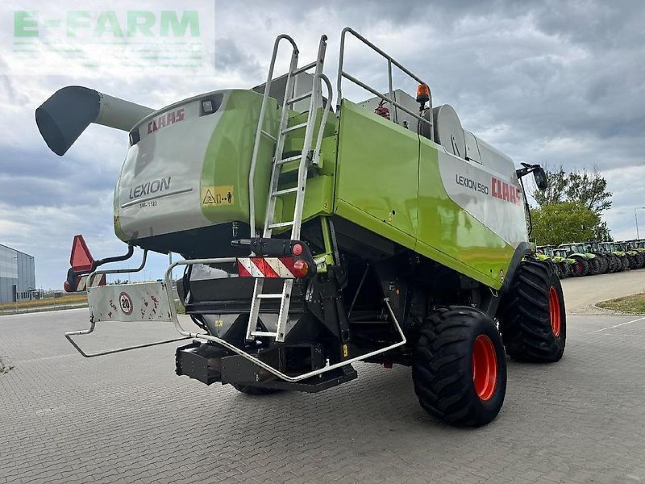 Labības kombains CLAAS lexion 580: foto 7