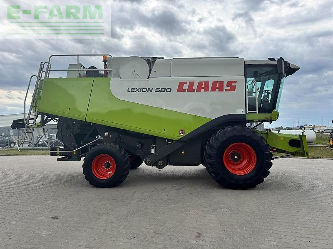 Labības kombains CLAAS lexion 580: foto 8