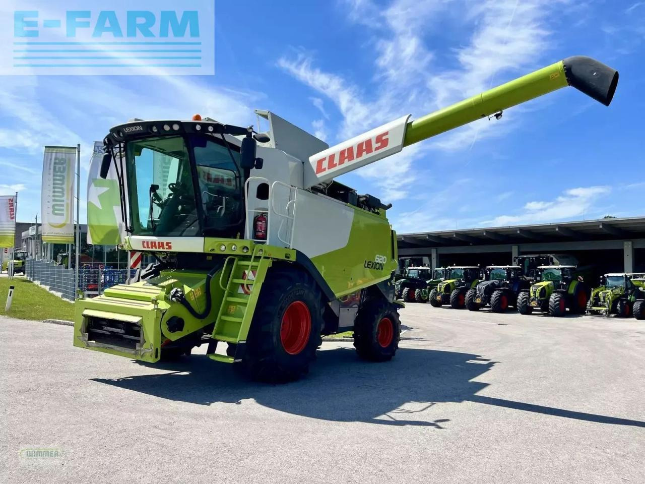 CLAAS lexion 620 - Labības kombains: foto 3 CLAAS lexion 620 - Labības kombains: foto 3