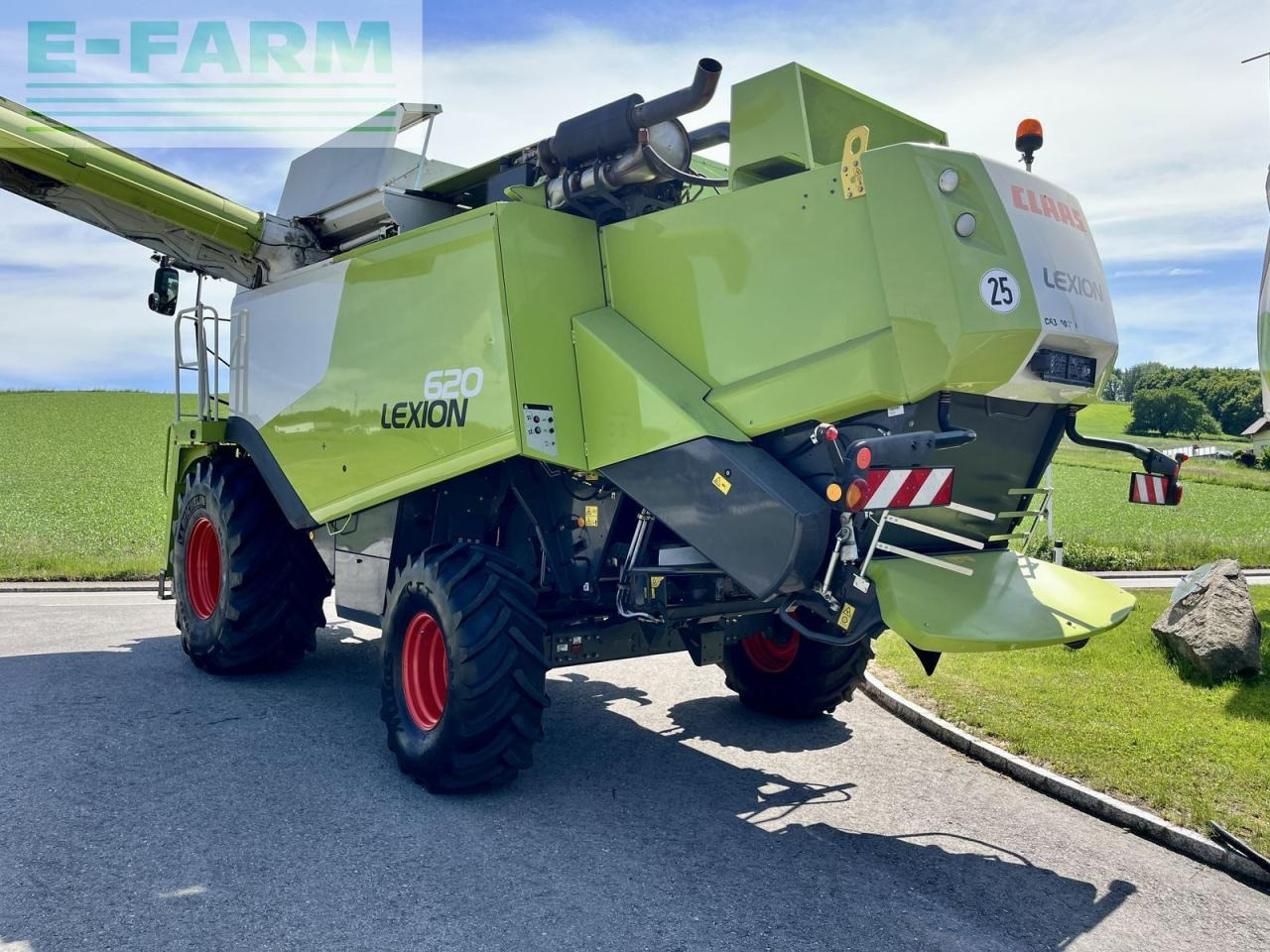 CLAAS lexion 620 - Labības kombains: foto 5 CLAAS lexion 620 - Labības kombains: foto 5