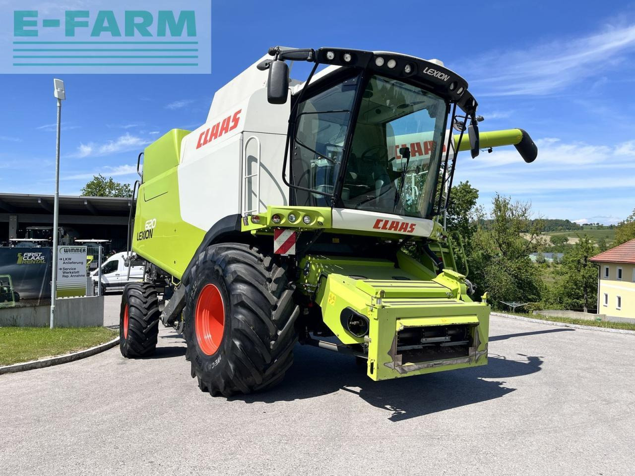 CLAAS lexion 620 - Labības kombains: foto 1 CLAAS lexion 620 - Labības kombains: foto 1