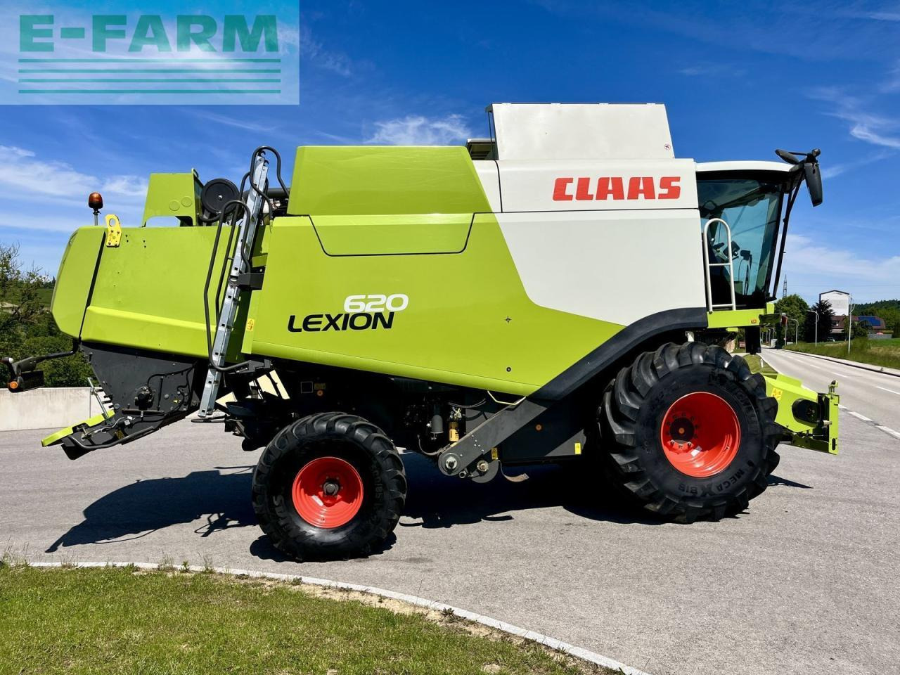 CLAAS lexion 620 - Labības kombains: foto 5 CLAAS lexion 620 - Labības kombains: foto 5
